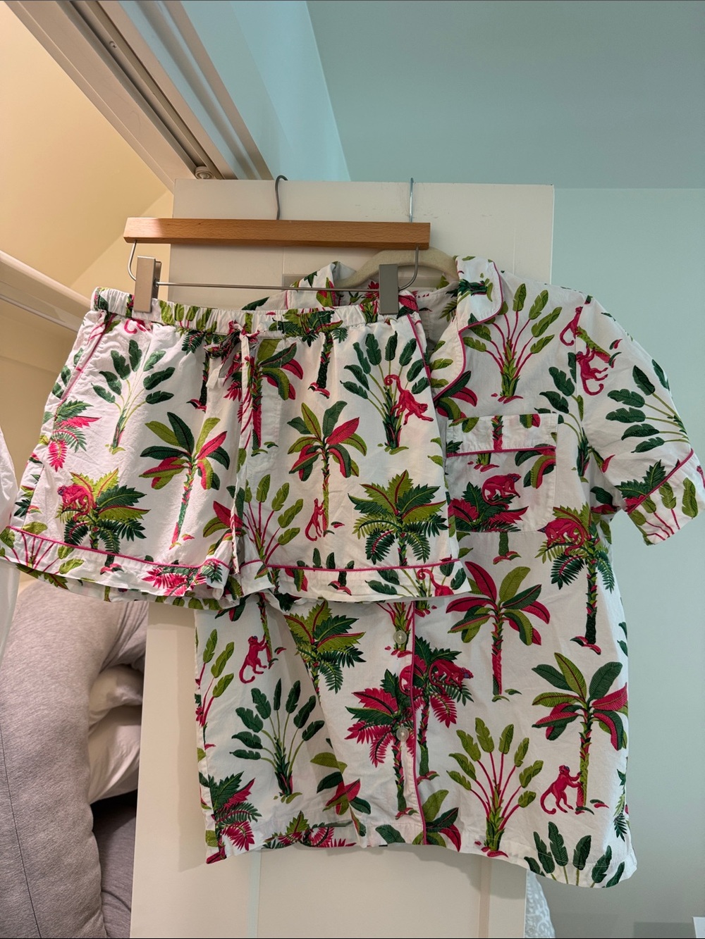 Printfresh Royal Palms Short PJ Set